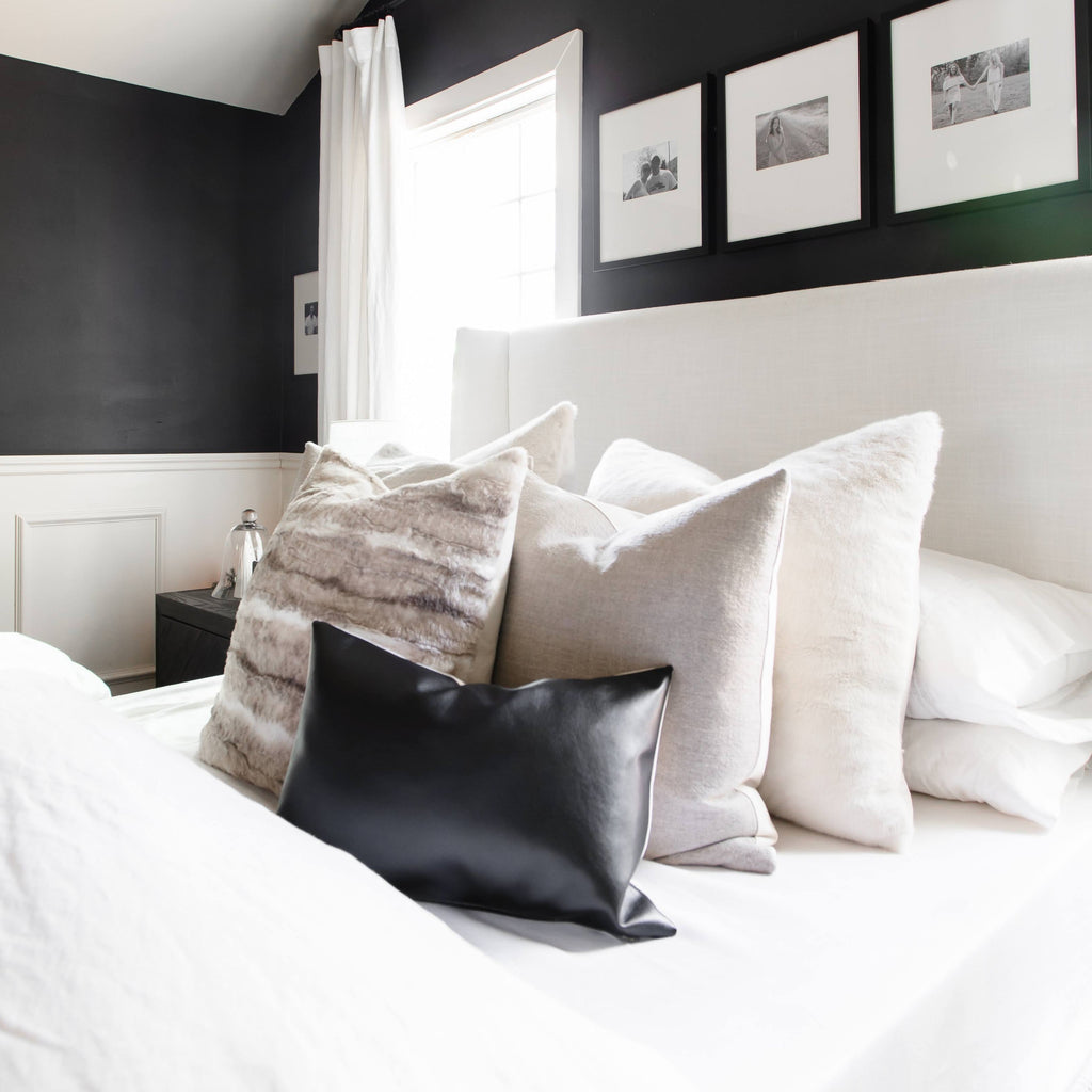 Macy Taupe Linen Pillow Cover