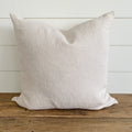 Felicity Ivory Linen Pillow Cover