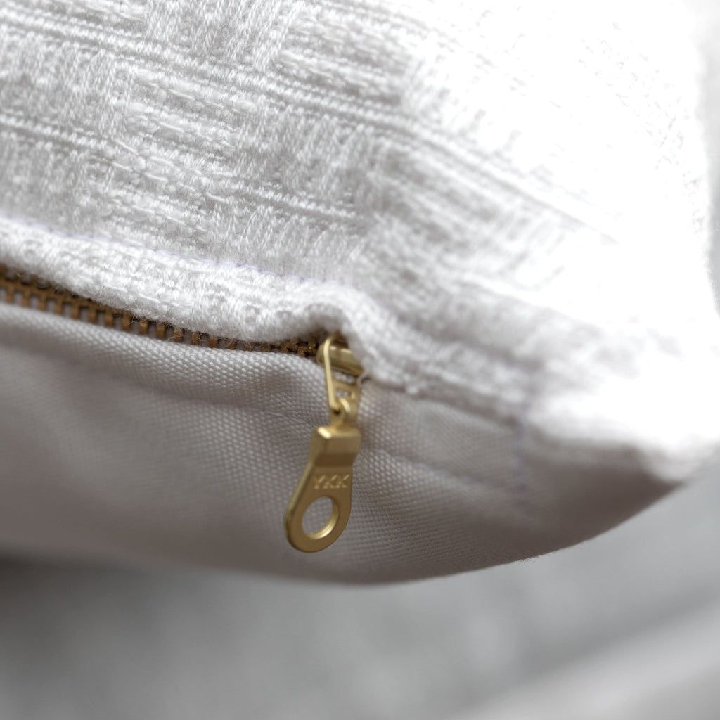 Mira Natural & Ivory Textured Pillow Cover
