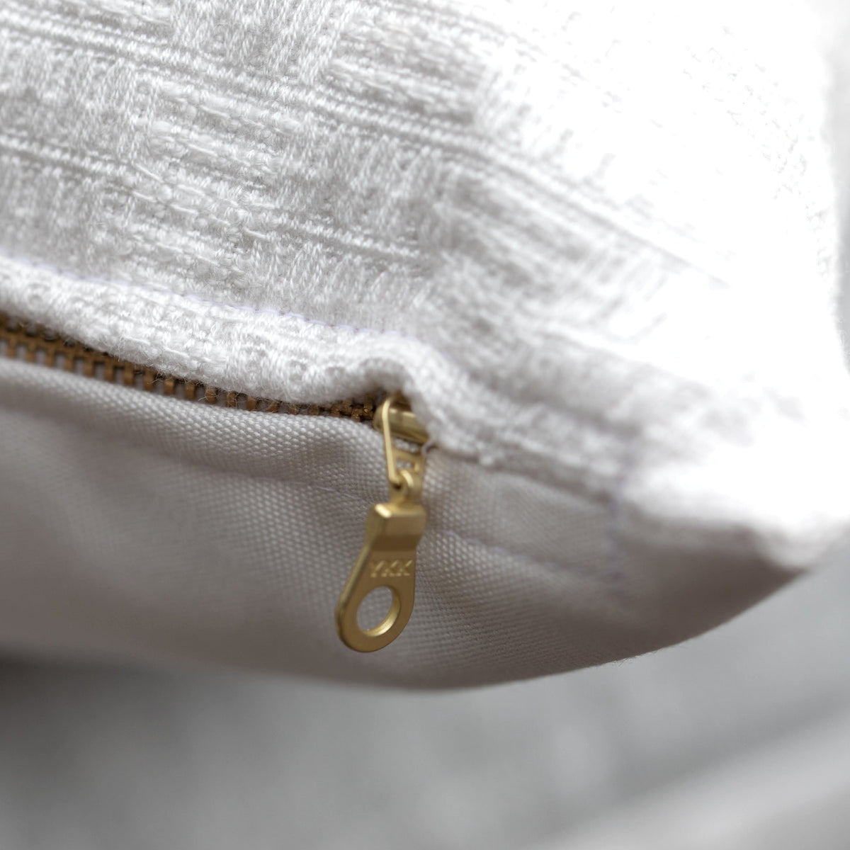 Mira Natural & Ivory Textured Pillow Cover