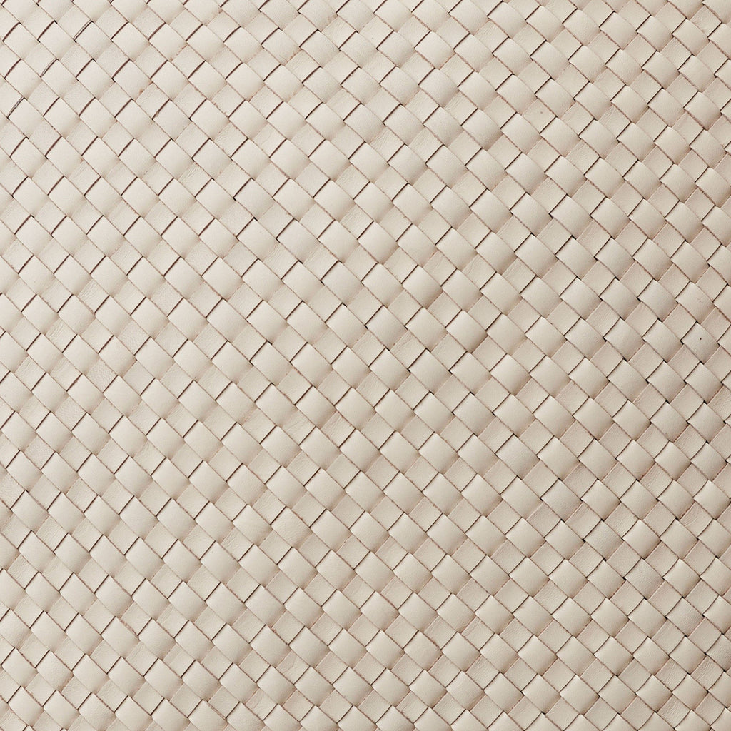 Dhara Leather Square Accent Pillow