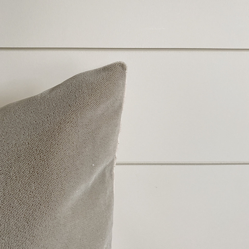 Drew Mushroom Neutral Pillow Cover