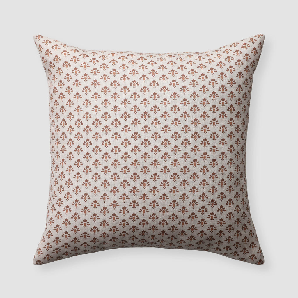 Elodie Block Print Accent Pillow