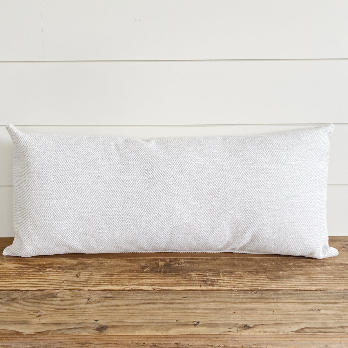 Rylan Neutral Herringbone Pillow Cover