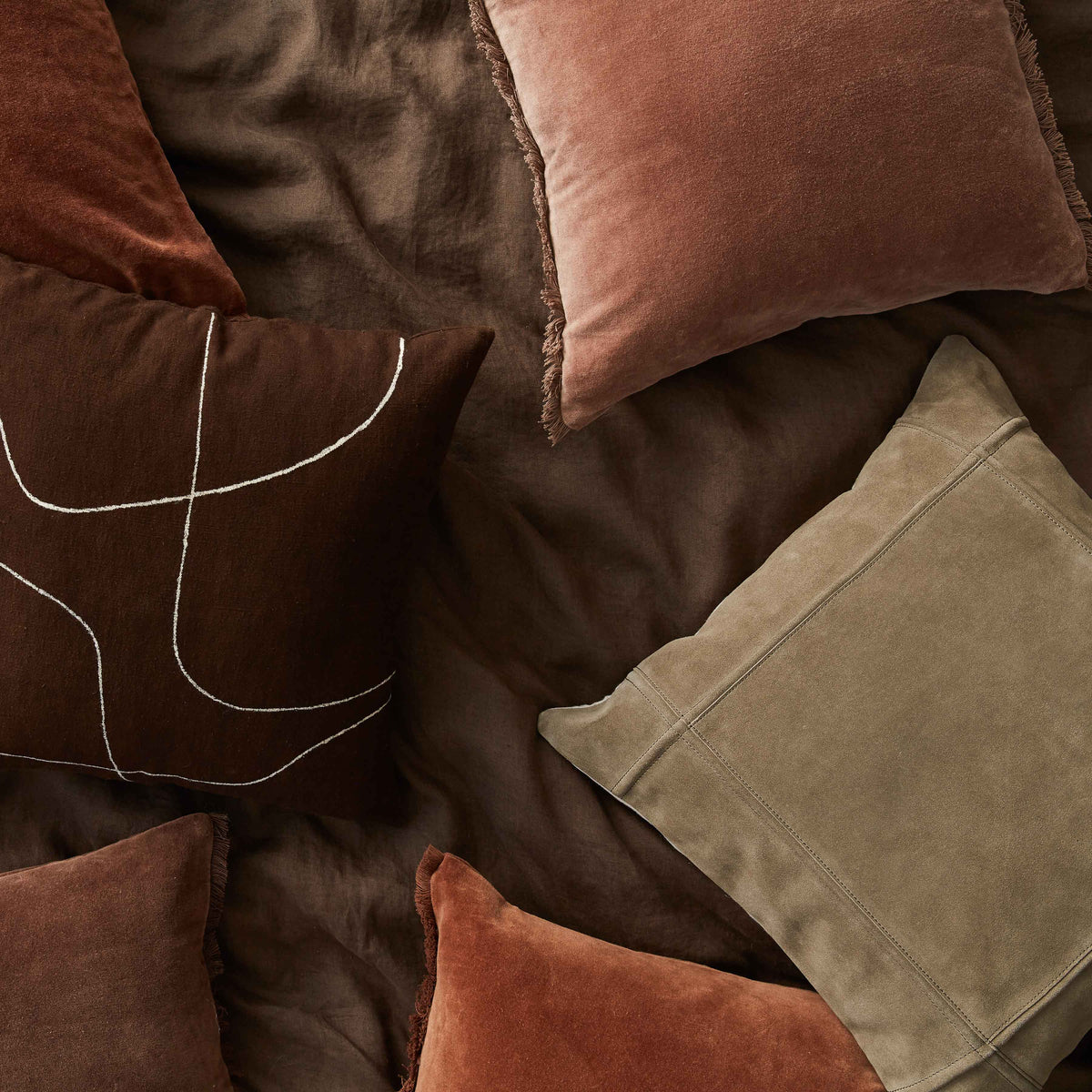 Ghama Suede Accent Pillow