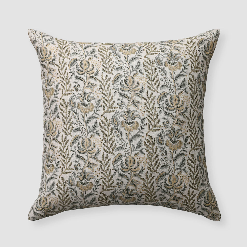 Lia Block Print Accent Pillow