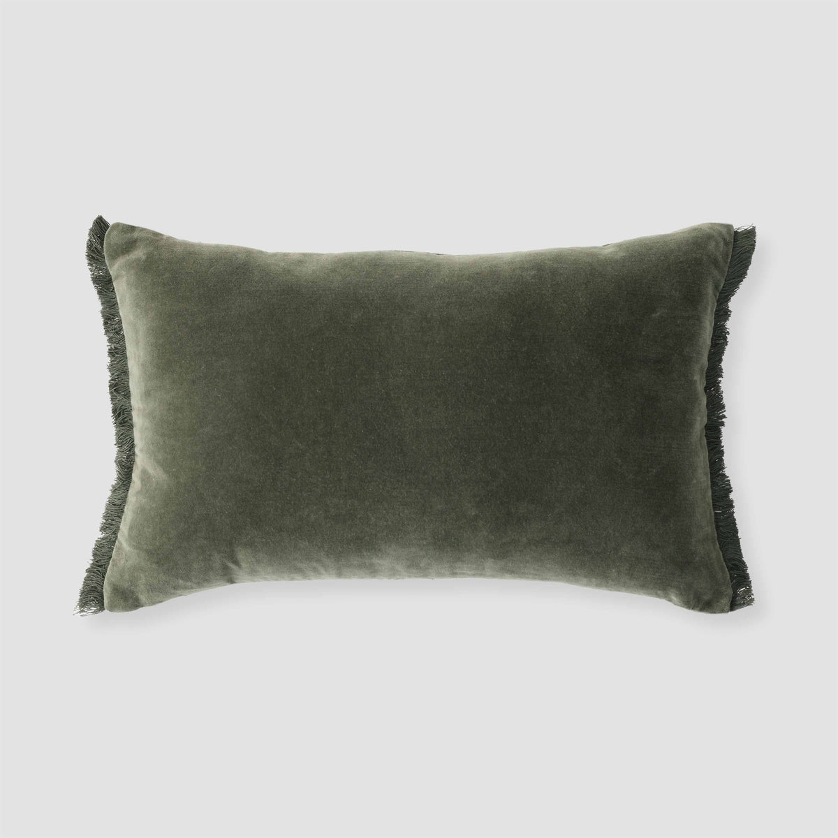 Naveta Velvet Small Lumbar Accent Pillow