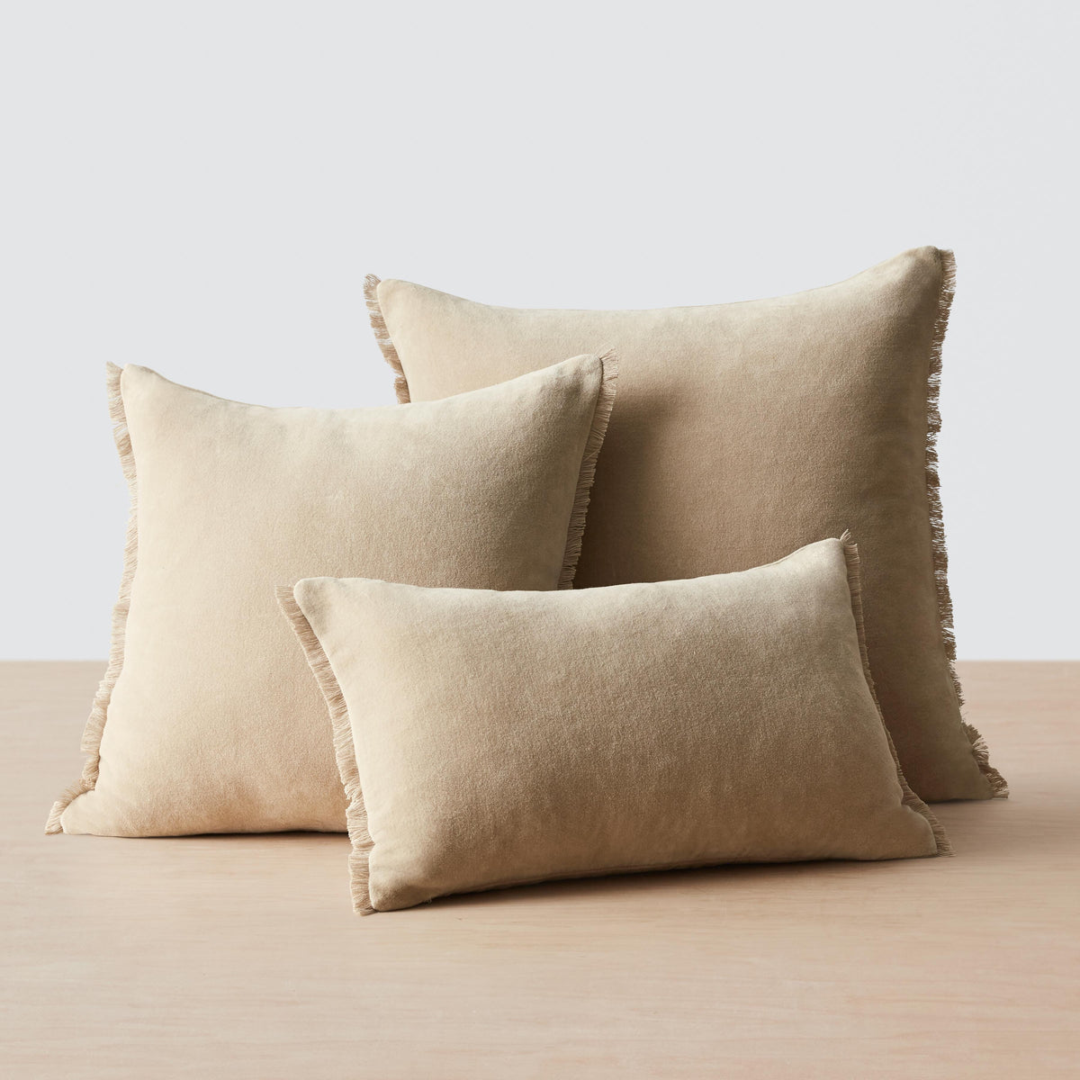 Naveta Velvet Small Lumbar Accent Pillow