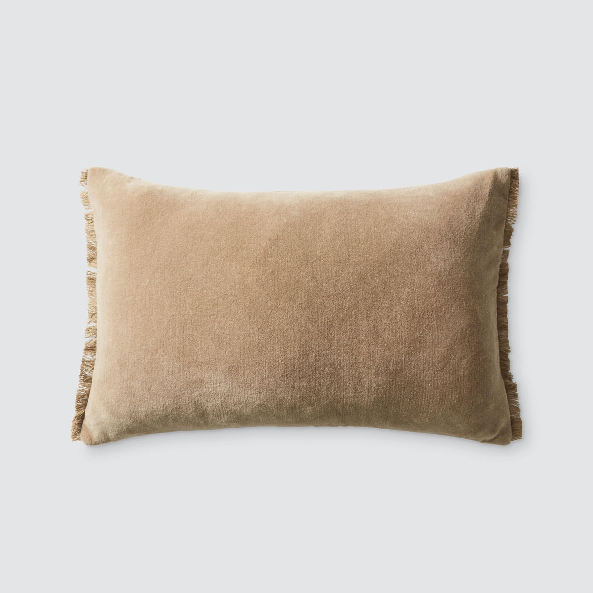 Naveta Velvet Small Lumbar Accent Pillow