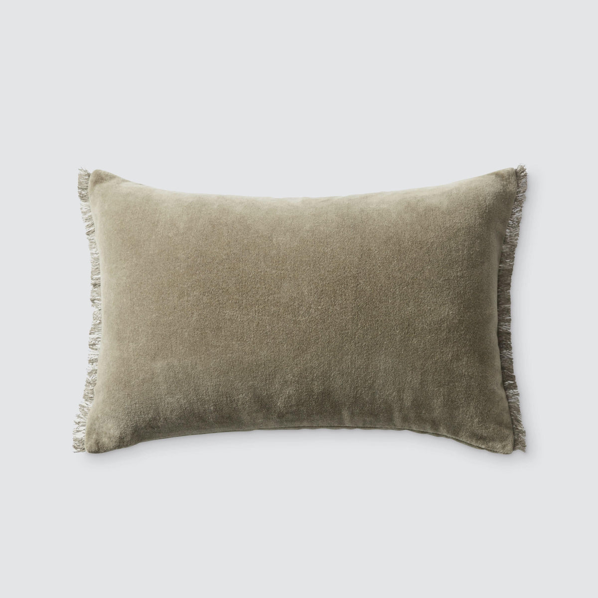 Naveta Velvet Small Lumbar Accent Pillow