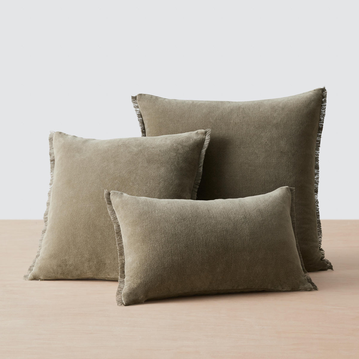 Naveta Velvet Small Lumbar Accent Pillow