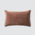 Naveta Velvet Small Lumbar Accent Pillow