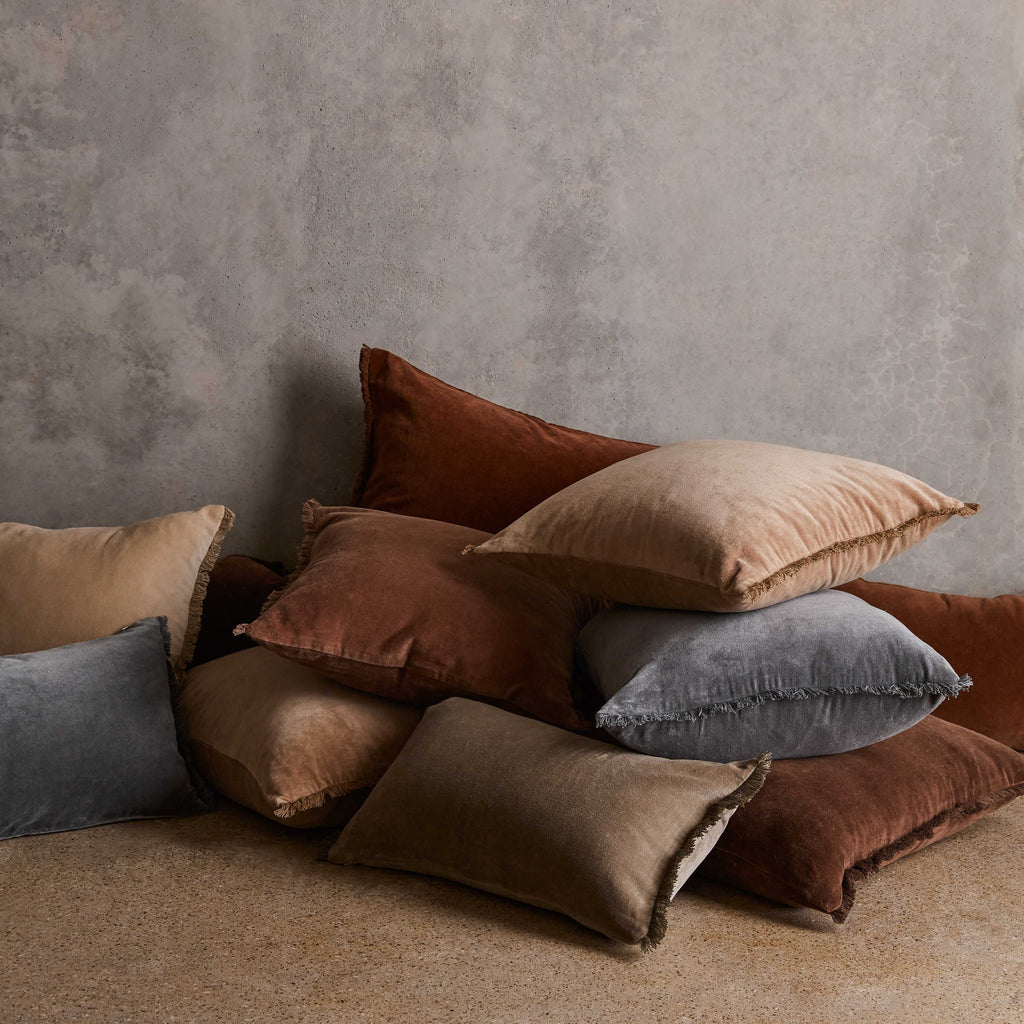 Naveta Velvet Accent Pillow