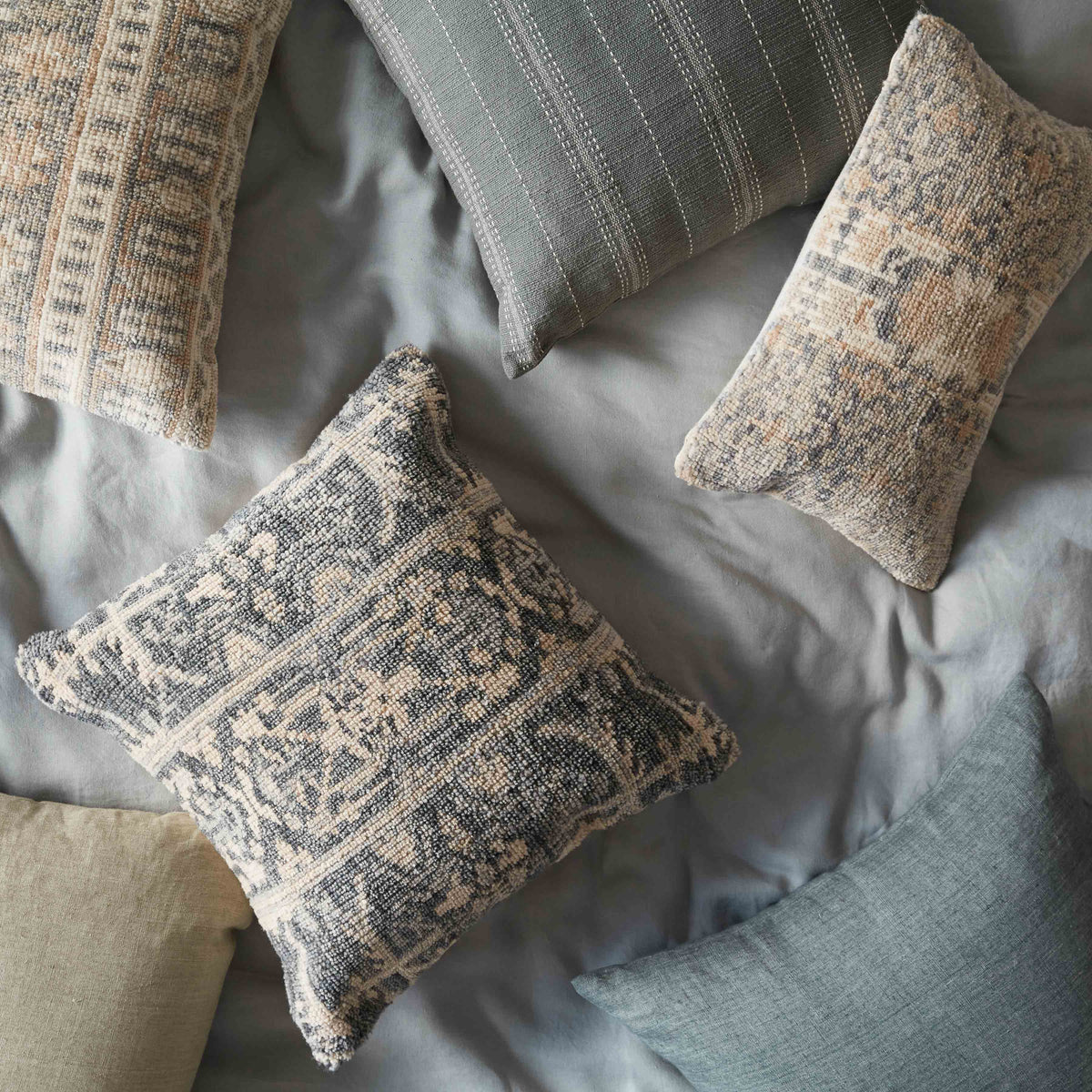 Prisha Linen Accent Pillow